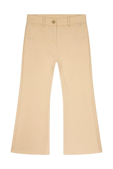 Kız Çocuk İspanyol Paça Simli Örme Pantolon MNT25K214 - Resim 2