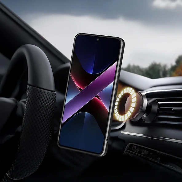 Xiaomi Poco X7 Pro Kılıf Kamera Korumalı Zırh Tank Sürgülü Vega Kapak - 6