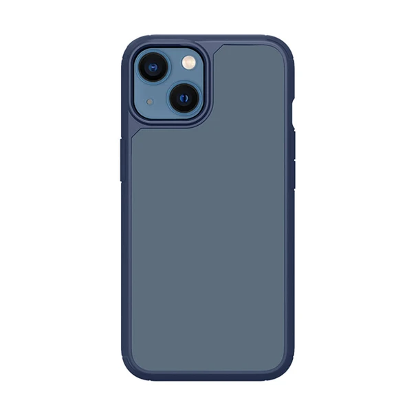 Apple iPhone 13 Kılıf Airbagli TPU Kenar Mat Arka Yüzey Recci Jazz Serisi Kapak