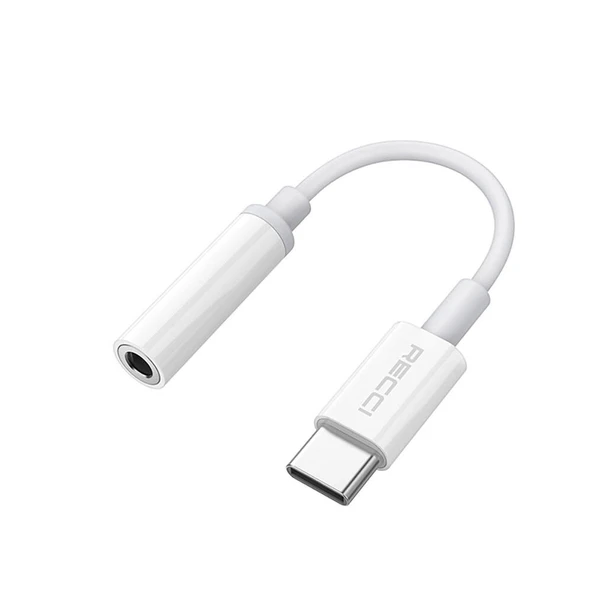 Recci RDS-A03 3.5mm to Type-C Audio Kablo - Resim 4