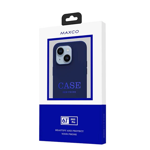 Apple iPhone 14 Kılıf M-safe Şarj Özellikli Liquid Silikon Recci Mousse Serisi Kapak - Resim 2