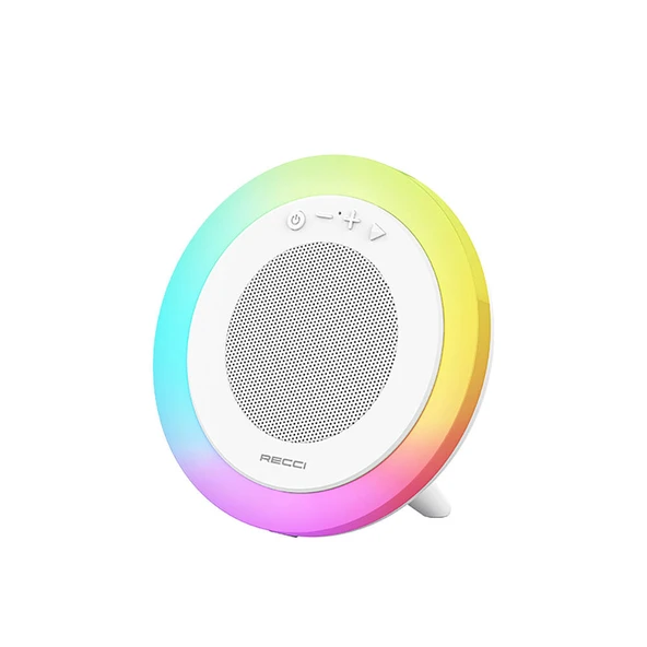 Recci RSK-W42 Moonlight Serisi RGB Işıklı Kablosuz Bluetooth v5.3 Hoparlör - 12