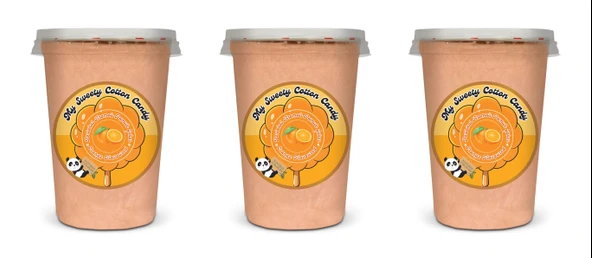 PORTAKAL AROMALI 3'LÜ GURME PAMUK ŞEKERLER