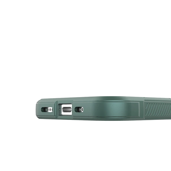 Apple iPhone 16 Pro Max Kılıf Elde Tutma Kolaylıkla Kaydırmaz Kenar Line Dizayn Optietnik Kapak - Resim 4