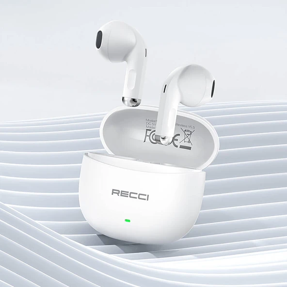 Recci REP-W81 Melody Serisi Hi-Fi Ses Kaliteli TWS Kulak İçi Bluetooth v5.3 Kulaklık - 2