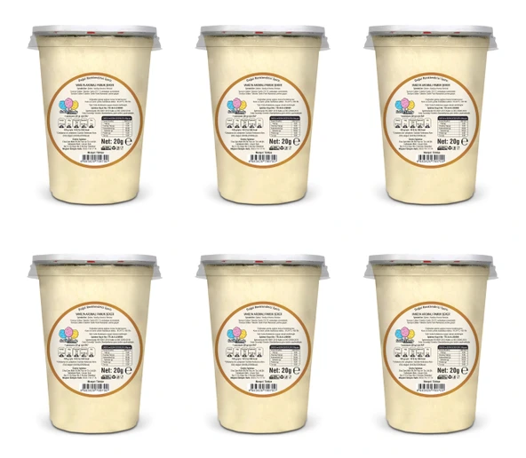 VANİLYA AROMALI 6'LI GURME PAMUK ŞEKERLER - 2