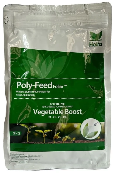 Haifa Poly-Feed Foliar 21-21-21+Me - 2 kg ürün görseli