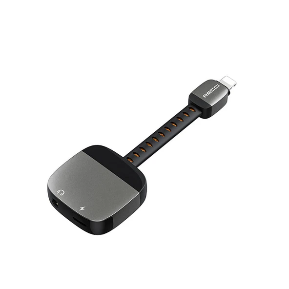 Recci RDS-A12 Lightning 2in1 Şarj ve Ses Adaptörü - Resim 9