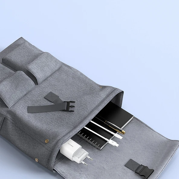 Recci RC65E Hızlı Şarj Başlığı Type-C to Lightning PD 20W Kablolu Şarj Seti - 8