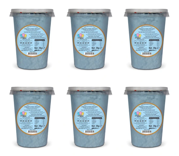 TUTTİ FRUTTİ AROMALI 6'LI GURME PAMUK ŞEKERLER - 2