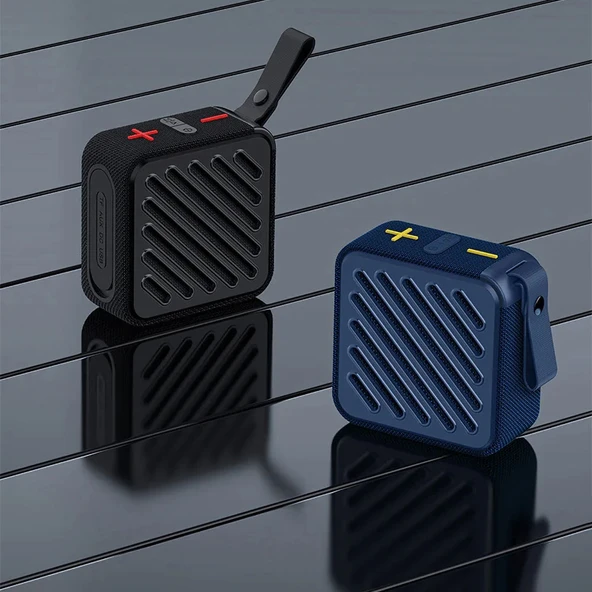 Recci RSK-W33 Mocca Serisi TF/AUX/USB Askılı Akıllı Wireless Bluetooth 5.3 Speaker Hoparlör - 2