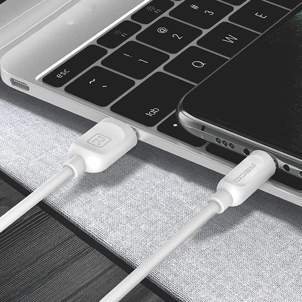 Recci RCL-P100 City of Sky Serisi Lightning to USB-A Data ve Şarj Kablosu 1M - 4