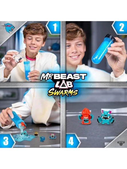 Mr.Beast Lab Swarms 5'Li Mikro Canavar - Resim 3