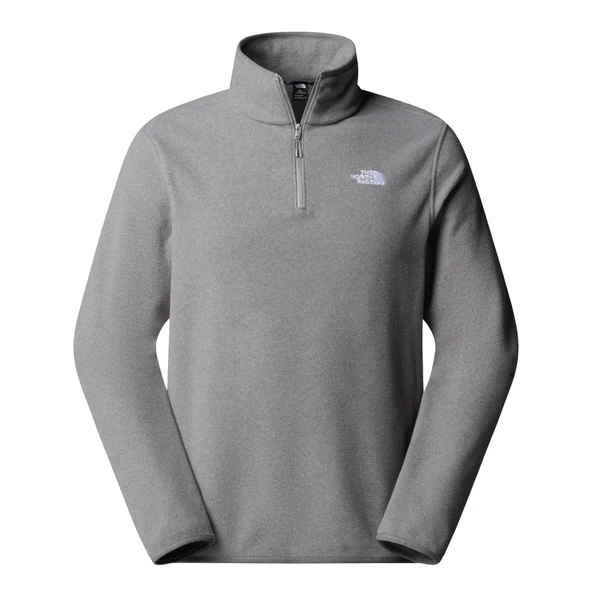 The North Face Glacier 1/4 ZIP Erkek Polar Gri ürün görseli