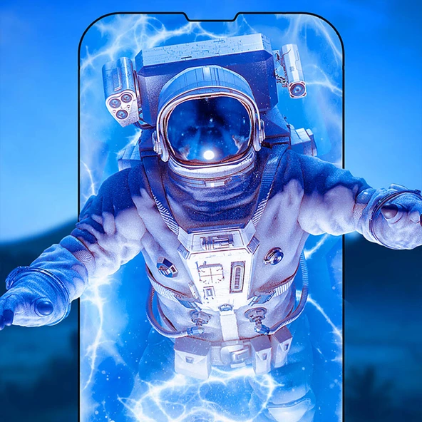 Apple iPhone 13 Pro Recci RSP-A10 HD Temperli Cam Ekran Koruyucu + Kolay Uygulama Aparatlı - 10