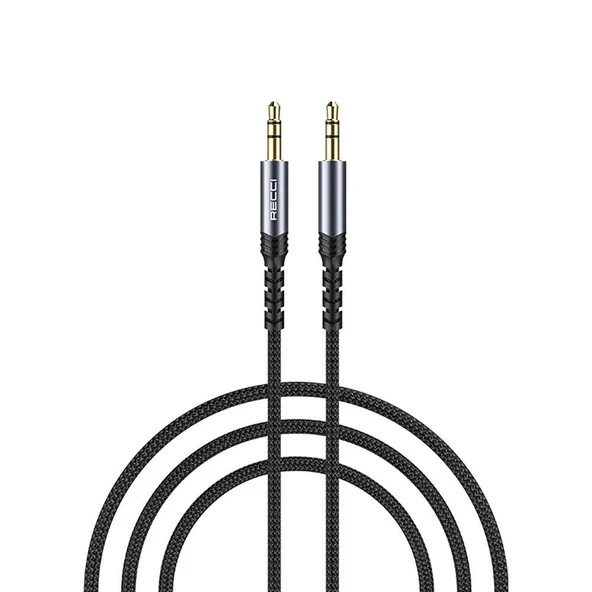 Recci RDS-A28 3.5mm to 3.5mm AUX Audio Kablo ürün görseli 1