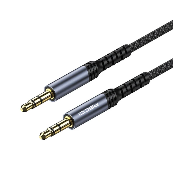 Recci RDS-A28 3.5mm to 3.5mm AUX Audio Kablo - Resim 8