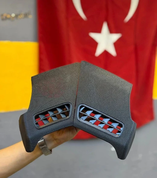 Mercedes Benz W210 Hoparlör Kapağı Siyah SOL SAĞ TAKIM