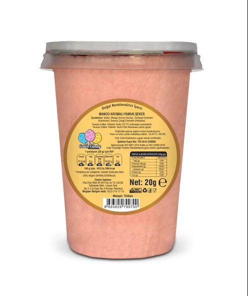 MANGO AROMALI GURME PAMUK ŞEKER - 2