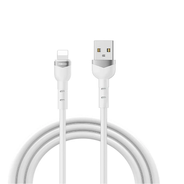 Recci RTC-N35L Hızlı Şarj Özellikli 100cm Lightning to USB-A Kablo ürün görseli 1