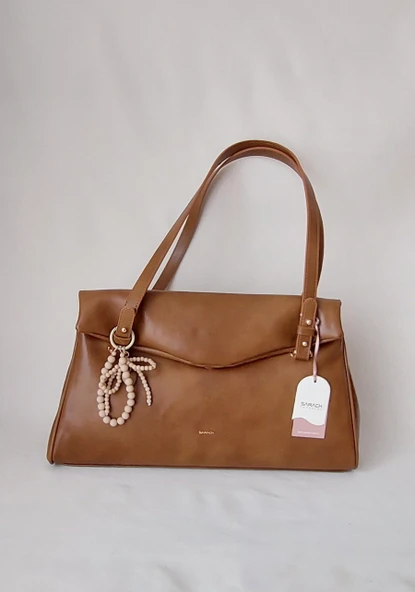 261SY918 Model Sarach Marka Taba Renk Omuz Çantası