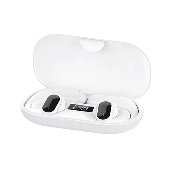 Recci REP-W60 Angel Serisi Dijital LED Göstergeli Hi-Fi Ses Kaliteli TWS Kulak İçi Bluetooth v5.3 Kulaklık - 2