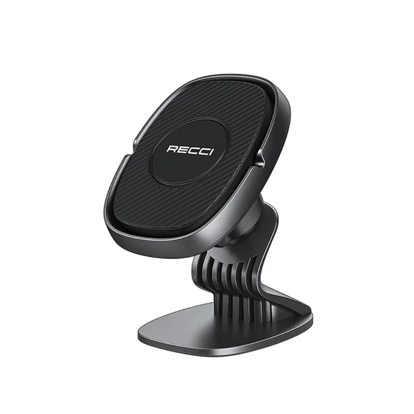 Recci RHO-C18 Güçlü Magnetik 360 Derece Dönebilen Düz Zemin Araç Telefon Tutucu