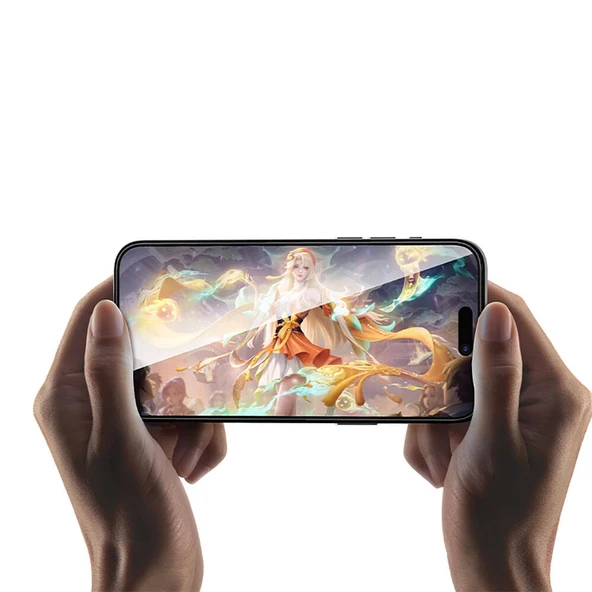 Apple iPhone 15 Pro Max Recci RSP-A19AP Privacy Temperli Cam Ekran Koruyucu - 2