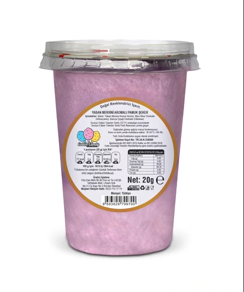 YABAN MERSİNİ AROMALI GURME PAMUK ŞEKER - 2