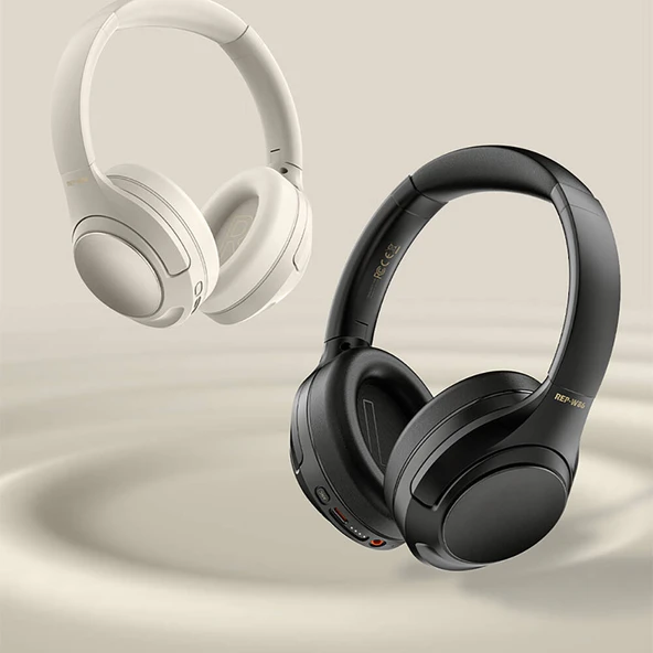 Recci REP-W86 ANC Özellikli Hi-Fi Ses Kaliteli Kulak Üstü Bluetooth v5.3 Kulaklık - 4