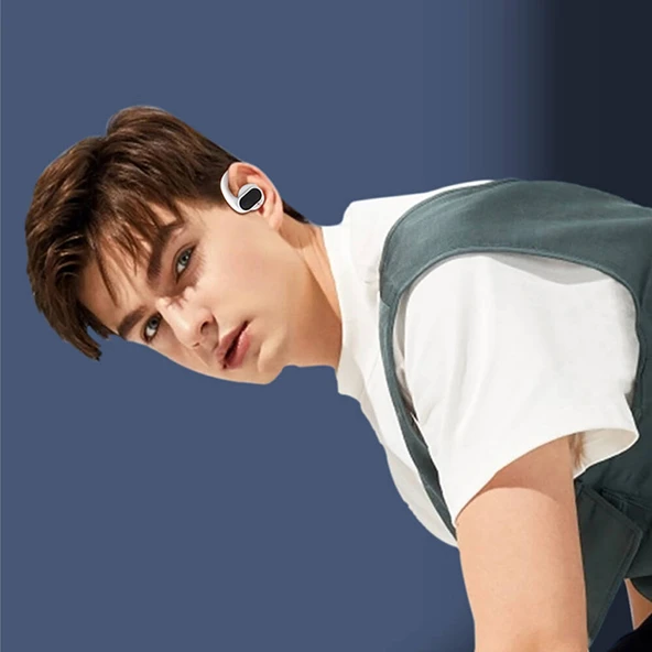 Recci REP-W60 Angel Serisi Dijital LED Göstergeli Hi-Fi Ses Kaliteli TWS Kulak İçi Bluetooth v5.3 Kulaklık - 8