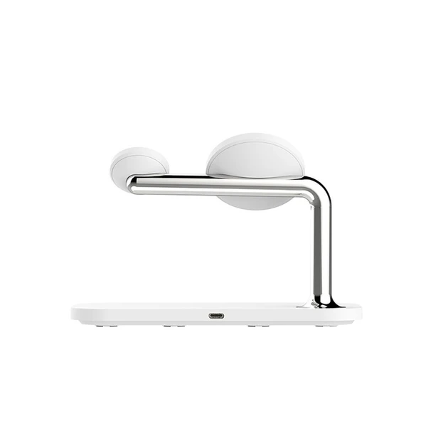 Recci RCW-20 Prestige Serisi 3in1 M-safe 15W Hızlı Şarj Özellikli Magnetik Kablosuz Şarj Standı - 6