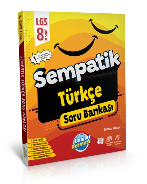 8.Sınıf Sempatik Türkçe Soru Bankası + 36 Haftalık Kazanım Denemeleri Seti 2025-2026 - Resim 2