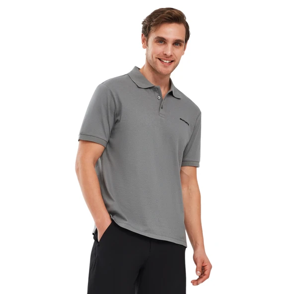 Erkek Antrasit Polo Yaka Tshirt - Resim 5