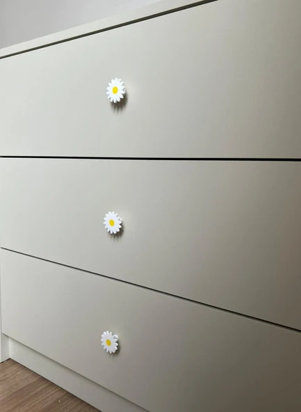 Papatya Mobilya Kulpu 4 Adet - 2