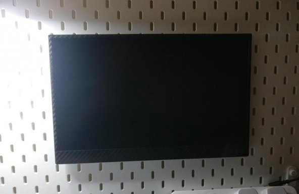 Vesa Ikea Skadis Pegboard İçin Monte Plastik Aparat - 1