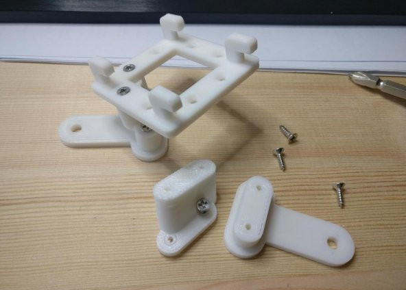 Vesa Ikea Skadis Pegboard İçin Monte Plastik Aparat - 6