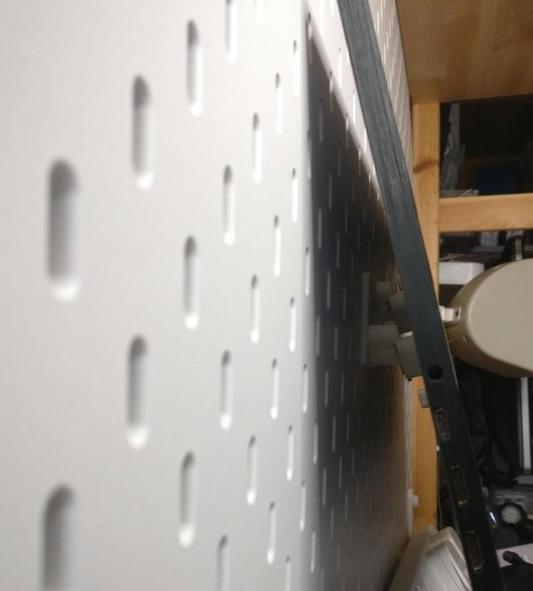 Vesa Ikea Skadis Pegboard İçin Monte Plastik Aparat - 8