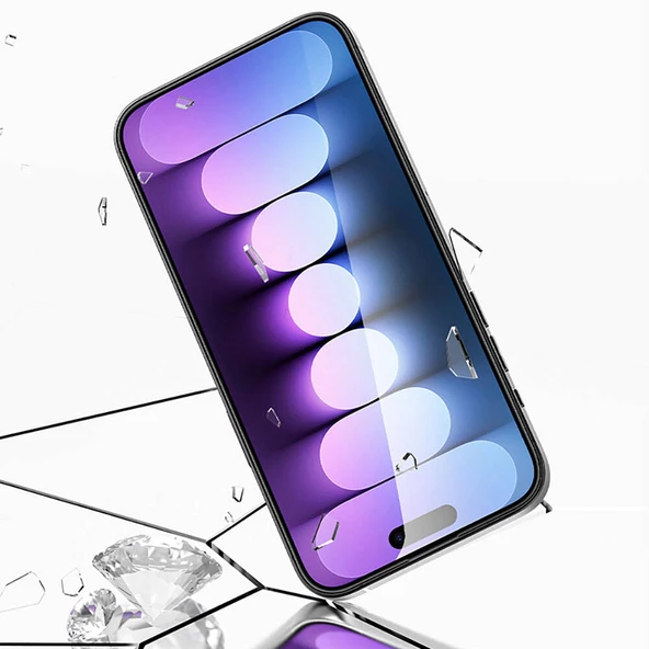 Apple iPhone 15 Pro Recci RSP-A17AP Privacy Temperli Cam Ekran Koruyucu - 11