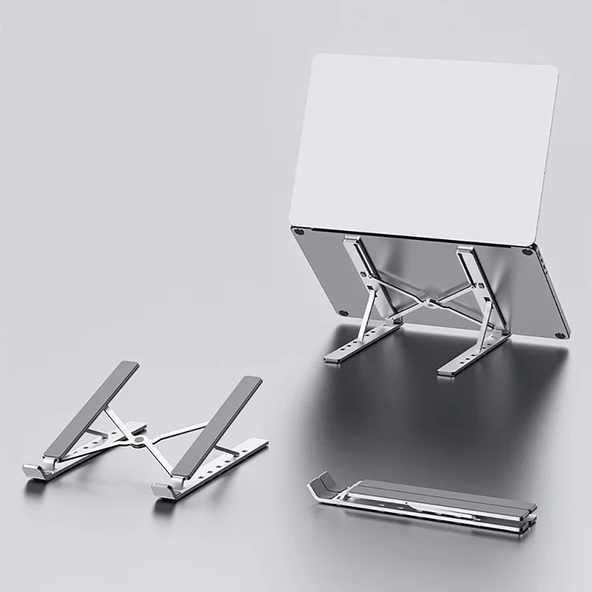 Recci RHO-M21 Çok Fonksiyonlu 5 Kademeli Ayarlanabilir Dizüstü Laptop Standı - 7