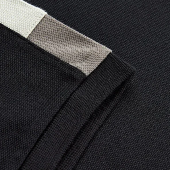 Erkek Siyah Polo Yaka Tshirt - Resim 9
