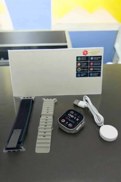 Akıllı Saat Amoled Ekran NFC Uyumlu Spor Modları Android ve İOS Uyumlu - Resim 3