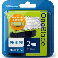 Philips QP220/51 One Blade Gümüş İkili Yedek Bıçak - Resim 2