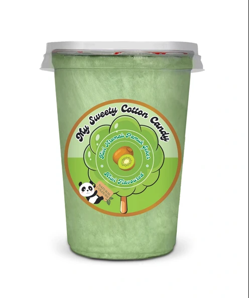 KİVİ AROMALI GURME PAMUK ŞEKER ürün görseli 1