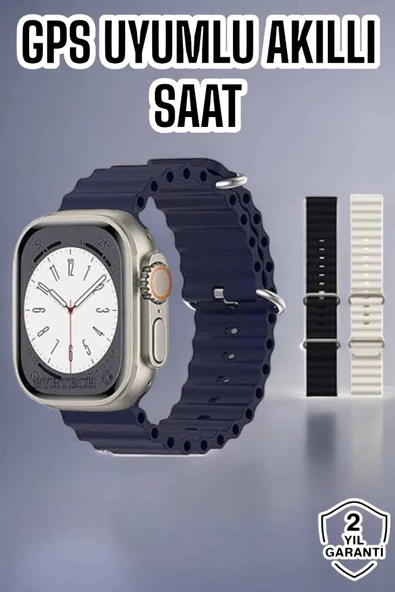 Akıllı Saat Amoled Ekran NFC Uyumlu Spor Modları Android ve İOS Uyumlu ürün görseli