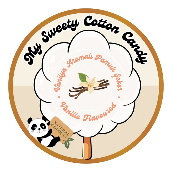 VANİLYA AROMALI GURME PAMUK ŞEKER - 3