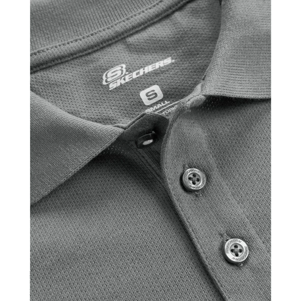 Erkek Antrasit Polo Yaka Tshirt - Resim 8