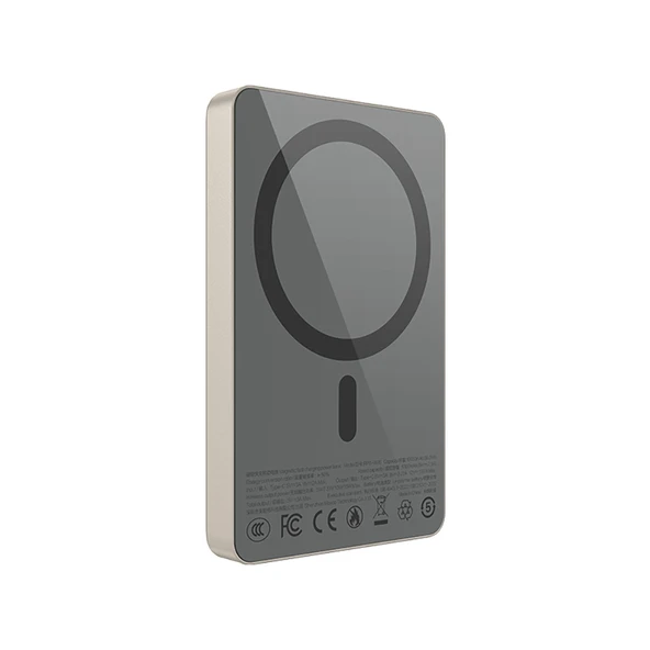 Recci RPB-W36 Ultra İnce PD 20W Hızlı Şarj Özellikli Wireless Powerbank 15W 10000mAh - 2