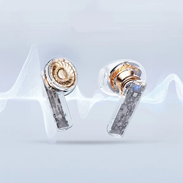 Recci REP-W80 Hi-Fi Ses Kaliteli TWS Kulak İçi Bluetooth v5.3 Kulaklık - 5