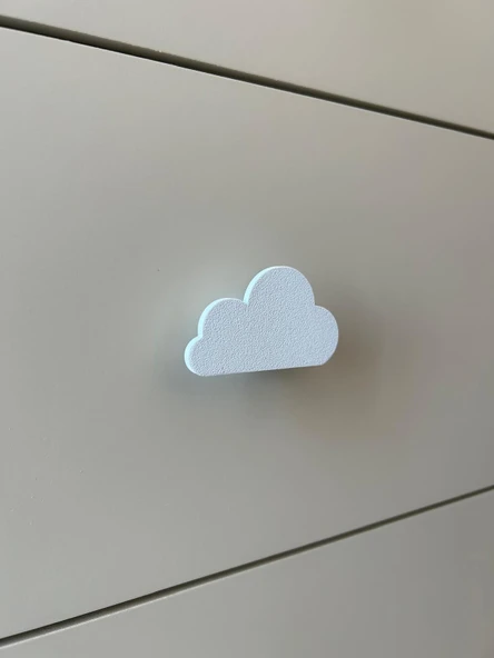 Bulut Emaye Beyazı Mobilya Kulpu 4 Adet - 2